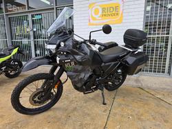 2023 Kawasaki KLR650 (KL650) ADVENTURE GRAYSTONE/FURNACE ORANGE