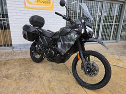 2023 Kawasaki KLR650 (KL650) ADVENTURE GRAYSTONE/FURNACE ORANGE