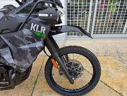 2023 Kawasaki KLR650 (KL650) ADVENTURE GRAYSTONE/FURNACE ORANGE