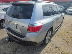 2012 Toyota Kluger KX-S GSU40R MY12 Silver Pearl