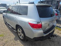 2012 Toyota Kluger KX-S GSU40R MY12 Silver Pearl