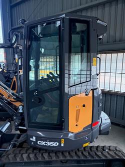 2025 CASE Cx35d Mini Excavator