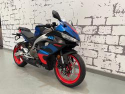 2025 Aprilia RS 457 RS Blue