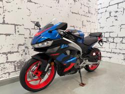 2025 Aprilia RS 457 RS Blue
