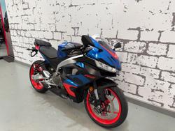 2025 Aprilia RS 457 RS Blue
