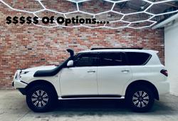 2020 Nissan Patrol Ti Y62 Series 5 MY20 4X4 Dual Range Moonstone White