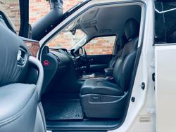 2020 Nissan Patrol Ti Y62 Series 5 MY20 4X4 Dual Range Moonstone White