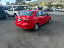 2010 Holden Barina TK MY11 Chilli Red
