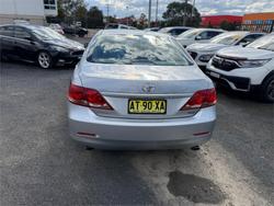 2008 TOYOTA AURION AT-X GSV40R SILVER OR CHROME