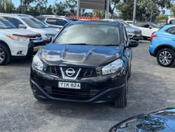 2013 NISSAN DUALIS ST (4x2) J10 MY13 BLACK