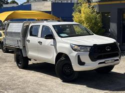 2022 Toyota Hilux Workmate Hi-Rider GUN135R 4x2 Glacier White