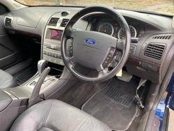 2002 Ford Fairmont Ghia BA Blue