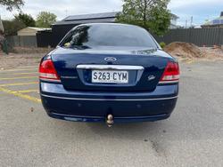 2002 Ford Fairmont Ghia BA Blue