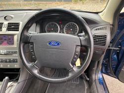 2002 Ford Fairmont Ghia BA Blue