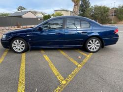 2002 Ford Fairmont Ghia BA Blue