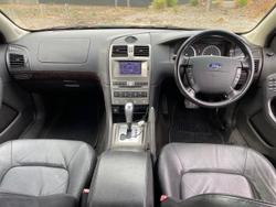 2002 Ford Fairmont Ghia BA Blue