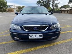 2002 Ford Fairmont Ghia BA Blue