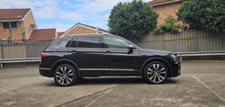2019 Volkswagen Tiguan 162TSI Highline Allspace 5N MY19.5 Four Wheel Drive Deep Black