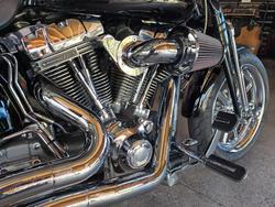 2008 HARLEY-DAVIDSON FXSTSSE S/EAGLE SPRINGER