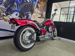 2007 Yamaha XVS650 V-STAR CUSTOM RED