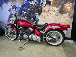 2007 Yamaha XVS650 V-STAR CUSTOM RED