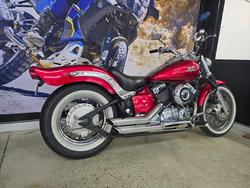 2007 Yamaha XVS650 V-STAR CUSTOM RED