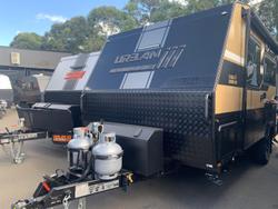 Urban Caravans Track 18'6 Rear Door Single Axle