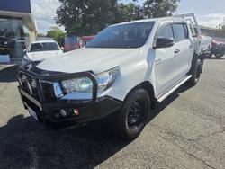 2019 Toyota Hilux SR GUN126R 4X4 Dual Range White