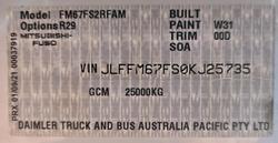 2021 Fuso Fighter WHITE