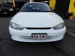 1997 Mitsubishi Lancer GLi CE White