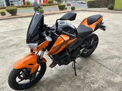 2019 Kawasaki Z400 Orange