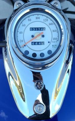 2004 Yamaha V-Star XVS650A Classic V-Star Blue