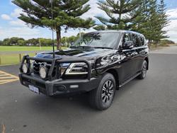 2022 Nissan Patrol Ti Y62 MY22 4X4 Dual Range Black Obsidian