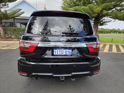 2022 Nissan Patrol Ti Y62 MY22 4X4 Dual Range Black Obsidian