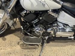 2009 Yamaha XVS650A V-STAR CLASSIC WHITE