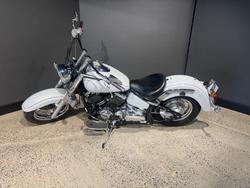 2009 Yamaha XVS650A V-STAR CLASSIC WHITE