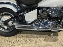 2009 Yamaha XVS650A V-STAR CLASSIC WHITE