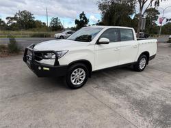 2020 SSANGYONG MUSSO XLV ELX Q201L MY20 White