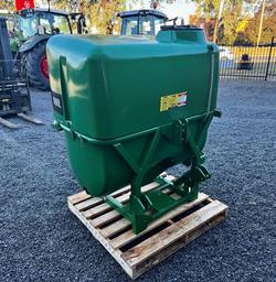 0 Goldacres 1000L 3Pl Linkage Sprayer Tank Green