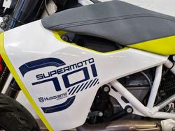 2018 Husqvarna 701 SUPERMOTO WHITE