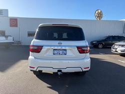 2022 Nissan Patrol Ti Y62 MY22 4X4 Dual Range Moonstone White