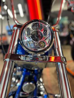 2009 Harley-Davidson Rocker C 96 (FXCWC) Softail Blue