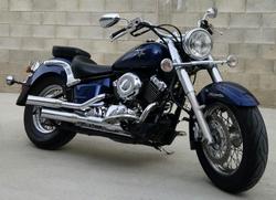 2010 Yamaha V-Star XVS650A Classic V-Star Blue