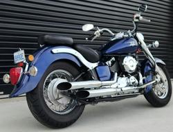 2010 Yamaha V-Star XVS650A Classic V-Star Blue