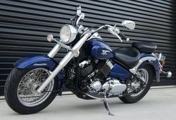 2010 Yamaha V-Star XVS650A Classic V-Star Blue