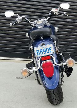 2010 Yamaha V-Star XVS650A Classic V-Star Blue
