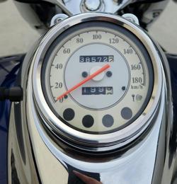 2010 Yamaha V-Star XVS650A Classic V-Star Blue