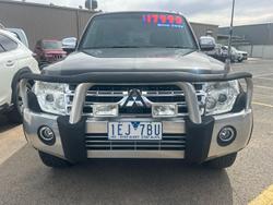 2009 Mitsubishi Pajero GLS NT MY09 4X4 Black
