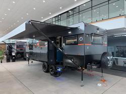 2026 JB Caravans Dirt Road Xtreme 23'6 Corner Shower Club Lounge