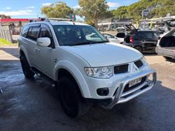 2012 Mitsubishi Challenger PB MY12 4X4 Dual Range White
